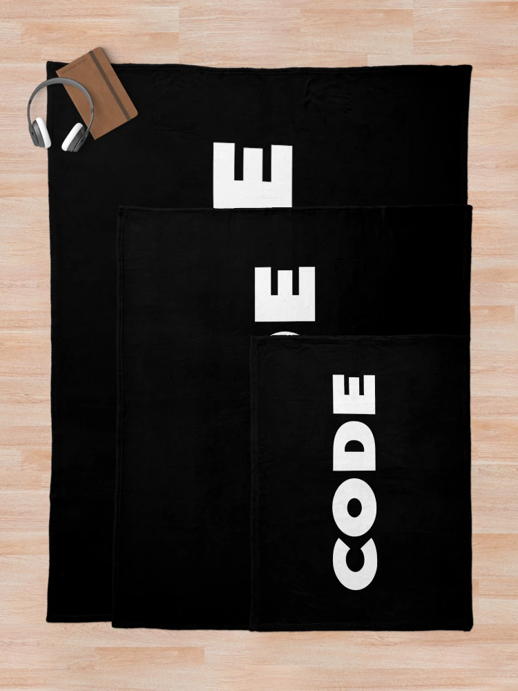 Thumbnail 5 of 6, Throw Blanket, Code Startup Coder Programming Software Engineering designed and sold by ProjectX23.