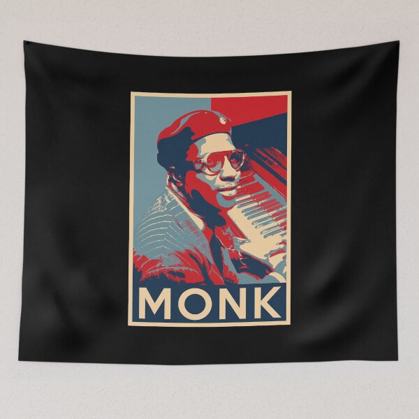 Item preview, Thelonious Monk Hope Poster - Sizes of Jazz History designed and sold by Quentin1984.