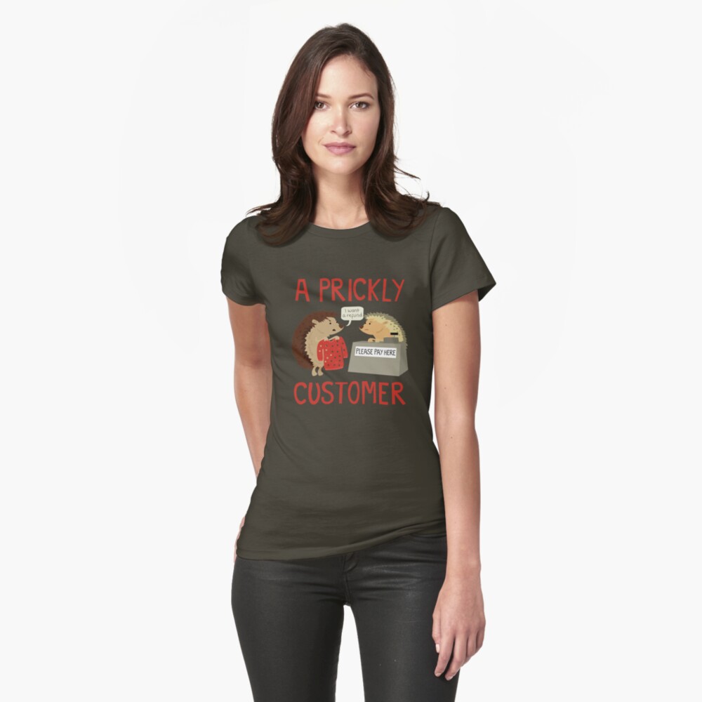 Item preview, Fitted T-Shirt designed and sold by jaffajam.