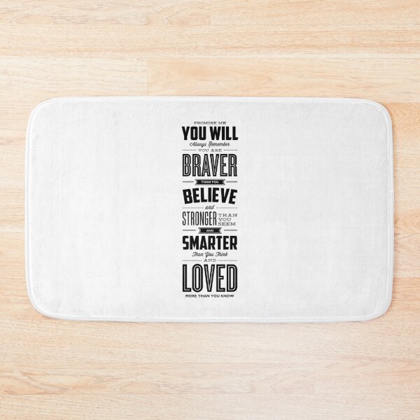 Item preview, You Are Braver Than You Believe Stronger Than You Seem and Smarter Than You Think designed and sold by MotivatedType.