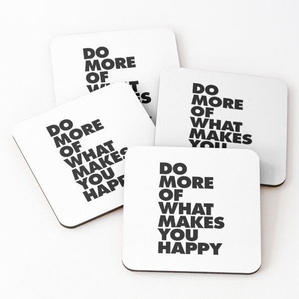 Item preview, Do More of What Makes You Happy designed and sold by MotivatedType.