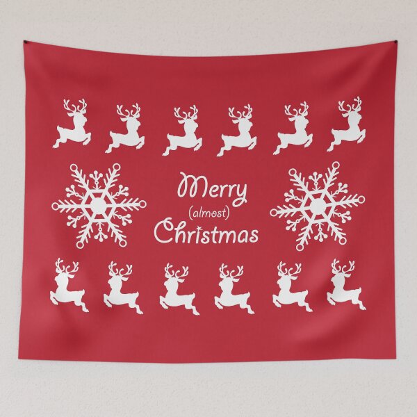 Item preview, Merry (almost) Christmas designed and sold by CatsBag.