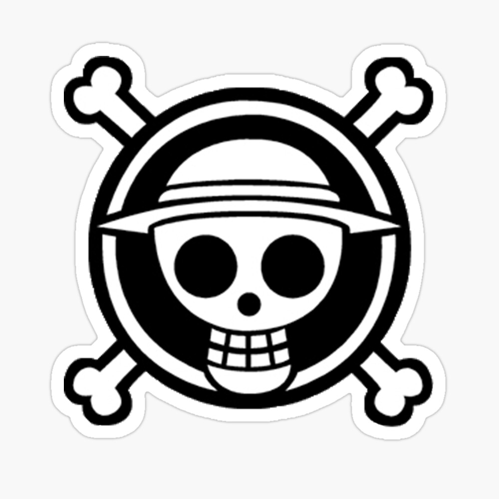 Straw Hat Pirates Logo Metal Print By Noflash Redbubble
