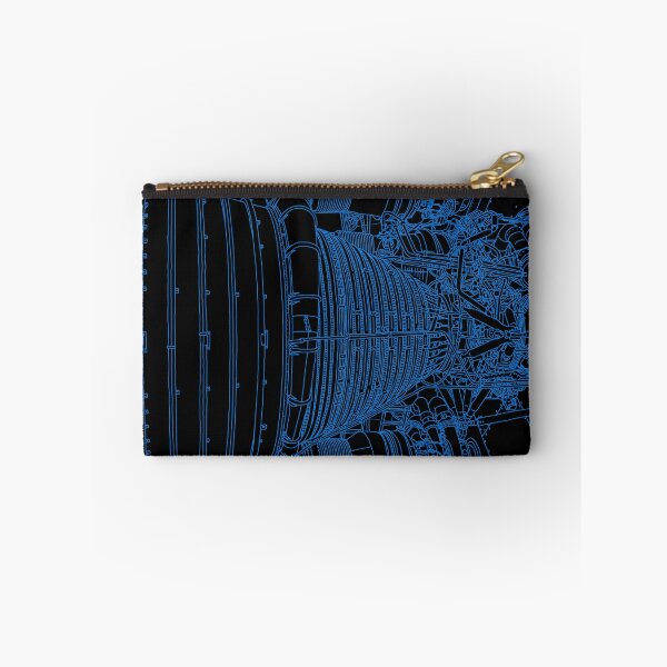Item preview, Apollo Rocket Boosters in Blue Neon designed and sold by m-lapino.