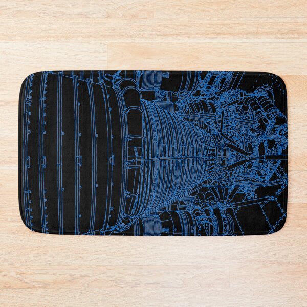 Item preview, Apollo Rocket Boosters in Blue Neon designed and sold by m-lapino.