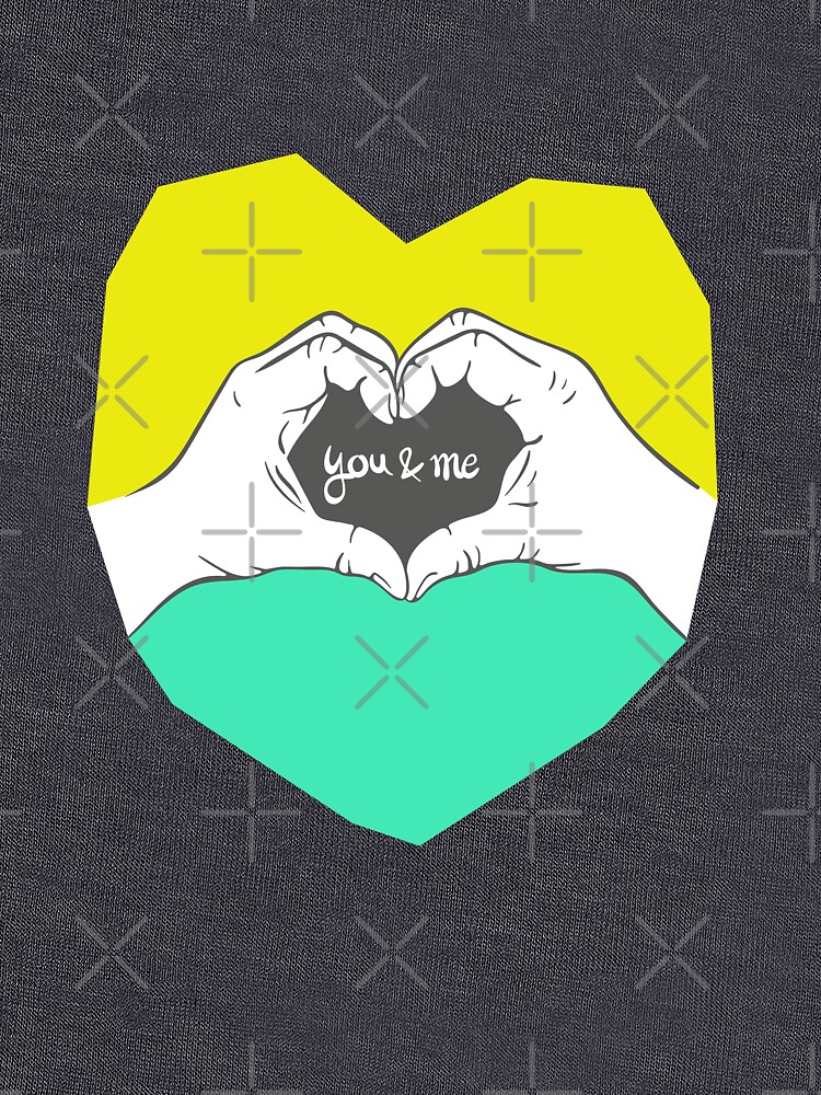 You & me heart hands by nobelbunt
