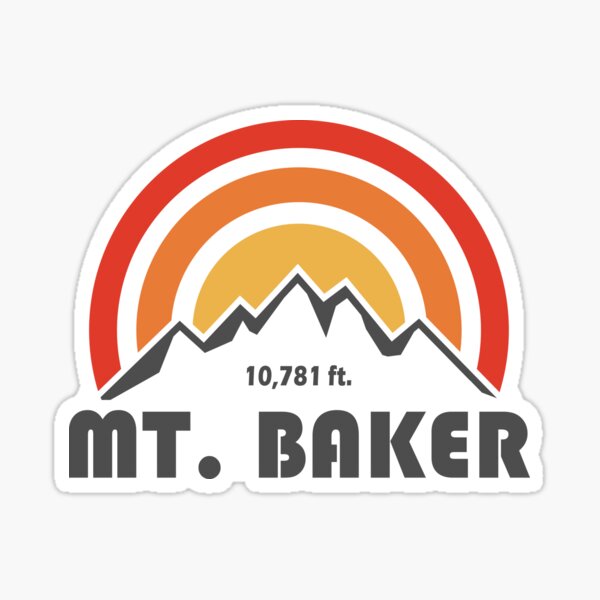 Mt. Baker Sticker