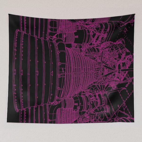 Item preview, Apollo Rocket Boosters in Pink Neon designed and sold by m-lapino.