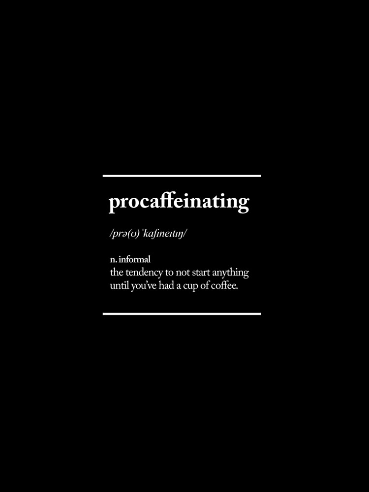 Thumbnail 5 of 5, A-Line Dress, Procaffeinating designed and sold by MotivatedType.