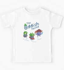 The Oddish Squad (Featuring Captain Oddish) Kids Tee