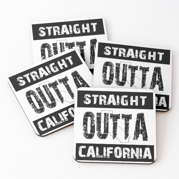 Item preview, Straight Outta California designed and sold by ZombeeMunkee.