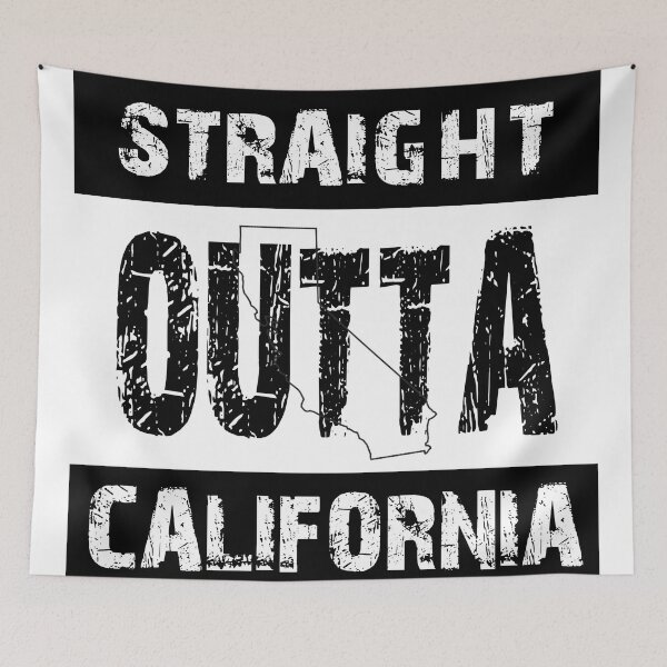 Item preview, Straight Outta California designed and sold by ZombeeMunkee.