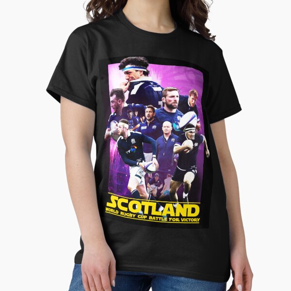 Movie poster style Scotland Rugby Team Classic T-Shirt
