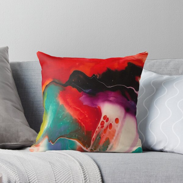 Item preview, Multi Color Chameleon Jones Original Fluid Art Pattern designed and sold by chameleonjones.