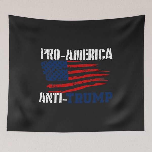 Item preview, PRO AMERICA ANTI TRUMP resist 2020 election for men women designed and sold by hadleydesigns.