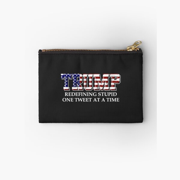 Item preview, REDEFINING STUPID ONE TWEET AT A TIME Anti Trump funny 86 45 designed and sold by hadleydesigns.