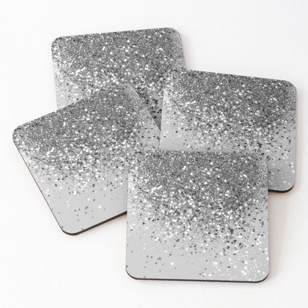 Item preview, Soft Silver Gray Glam #1 (Photo of Glitter Only - Not Reflective) designed and sold by Anita's & Bella's Art.