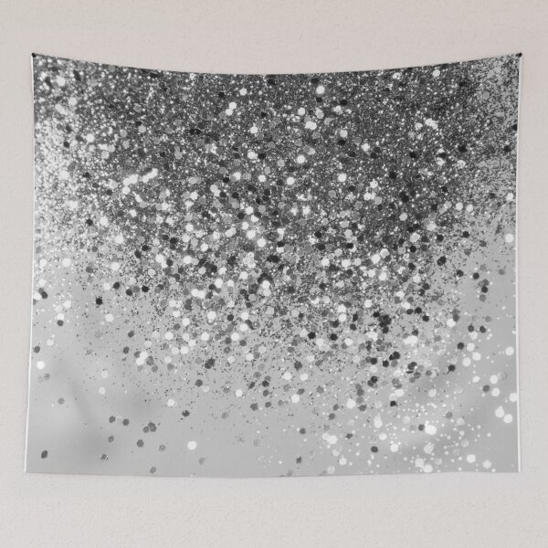 Item preview, Soft Silver Gray Glam #1 (Photo of Glitter Only - Not Reflective) designed and sold by Anita's & Bella's Art.