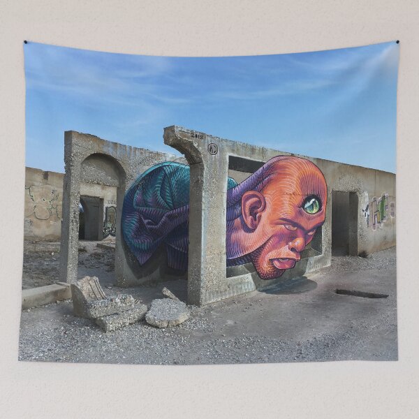 Item preview, The third eye breakthrough graffiti street art designed and sold by PODLizardWizard.