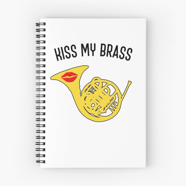 Item preview, French Horn - Kiss my brass - F Horn gift designed and sold by HEJAshirts.