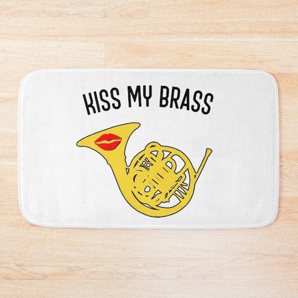 Item preview, French Horn - Kiss my brass - F Horn gift designed and sold by HEJAshirts.