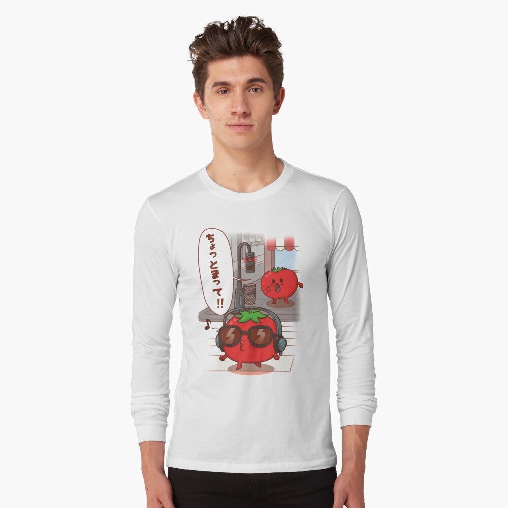 Vista previa del artículo con la obra «Camiseta de manga larga», diseñado y vendido por Yoteformo.