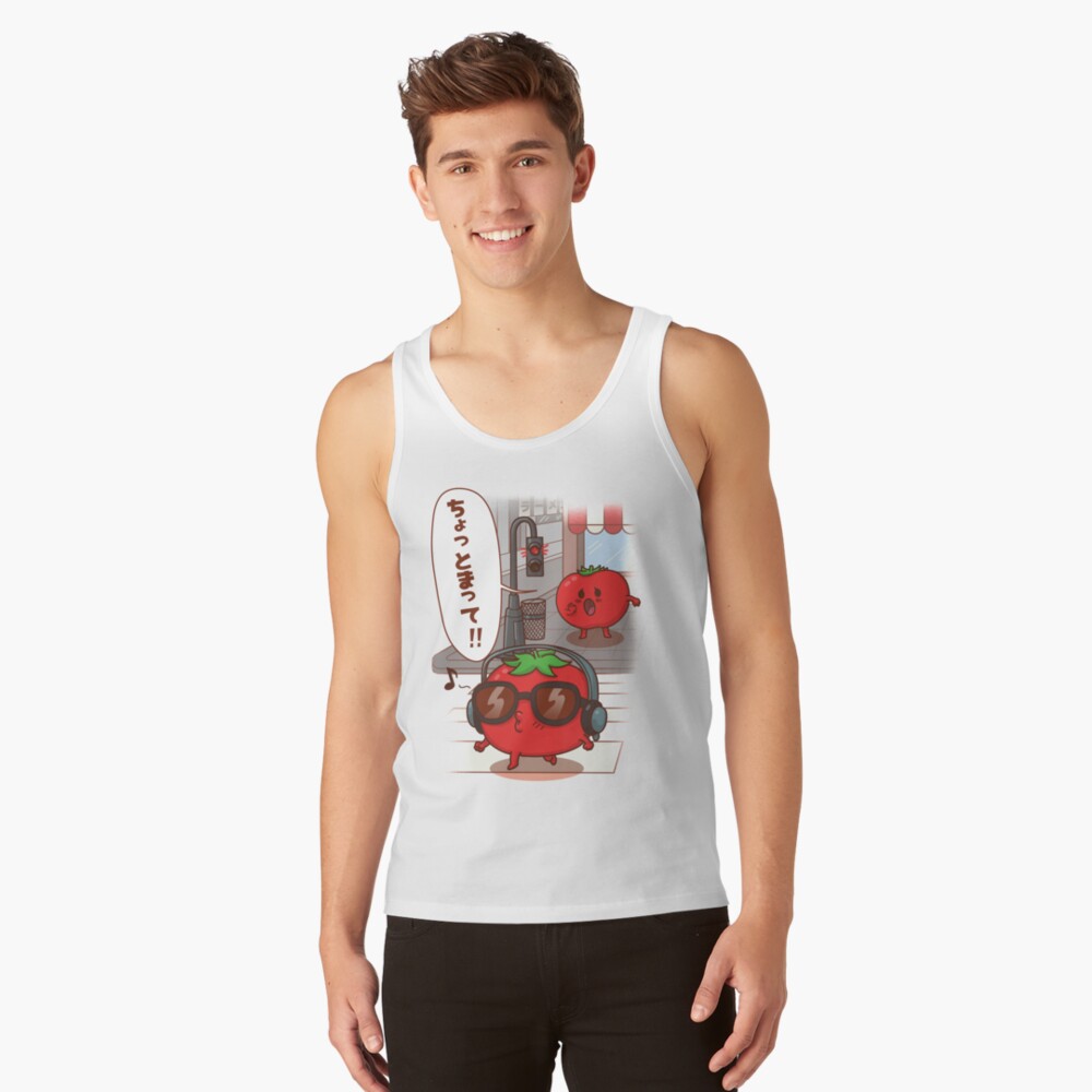 Vista previa del artículo con la obra «Camiseta de tirantes», diseñado y vendido por Yoteformo.