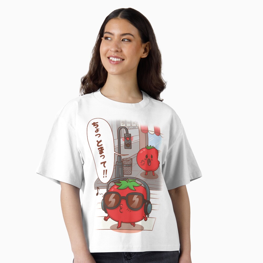 Vista previa del artículo con la obra «Camiseta holgada boxy», diseñado y vendido por Yoteformo.