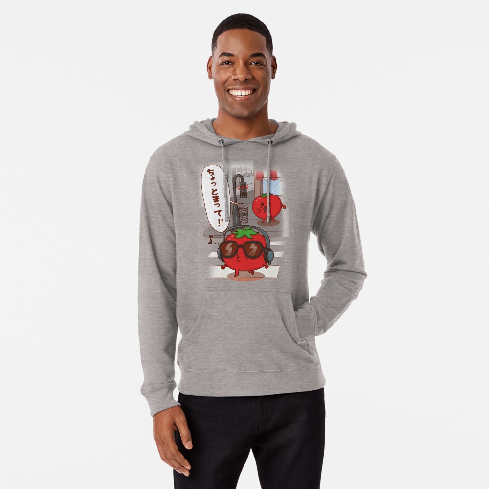 Vista previa del artículo con la obra «Sudadera ligera con capucha», diseñado y vendido por Yoteformo.