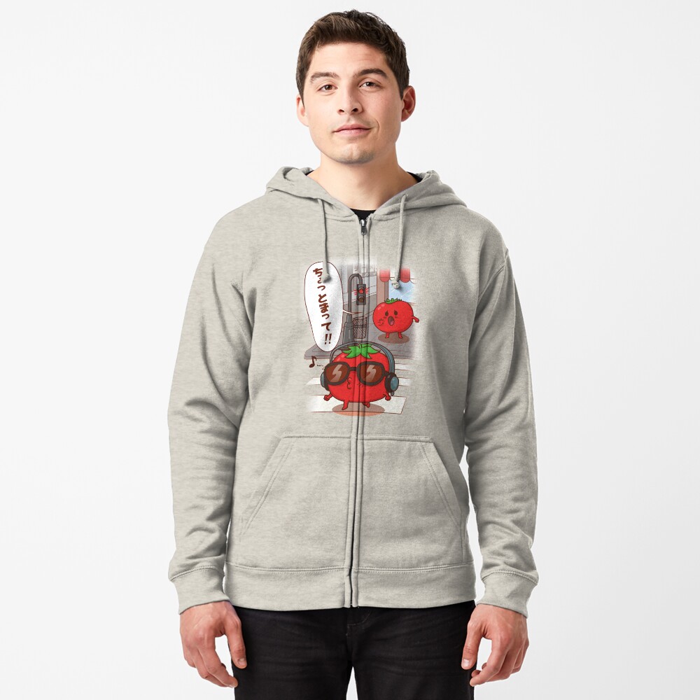 Item preview, Zipped Hoodie designed and sold by Yoteformo.