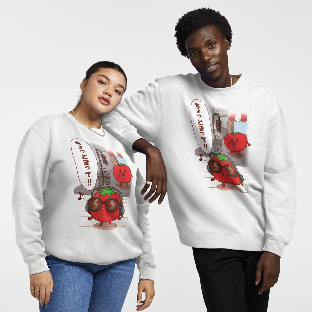 Vista previa del artículo con la obra «Sudadera sin capucha», diseñado y vendido por Yoteformo.
