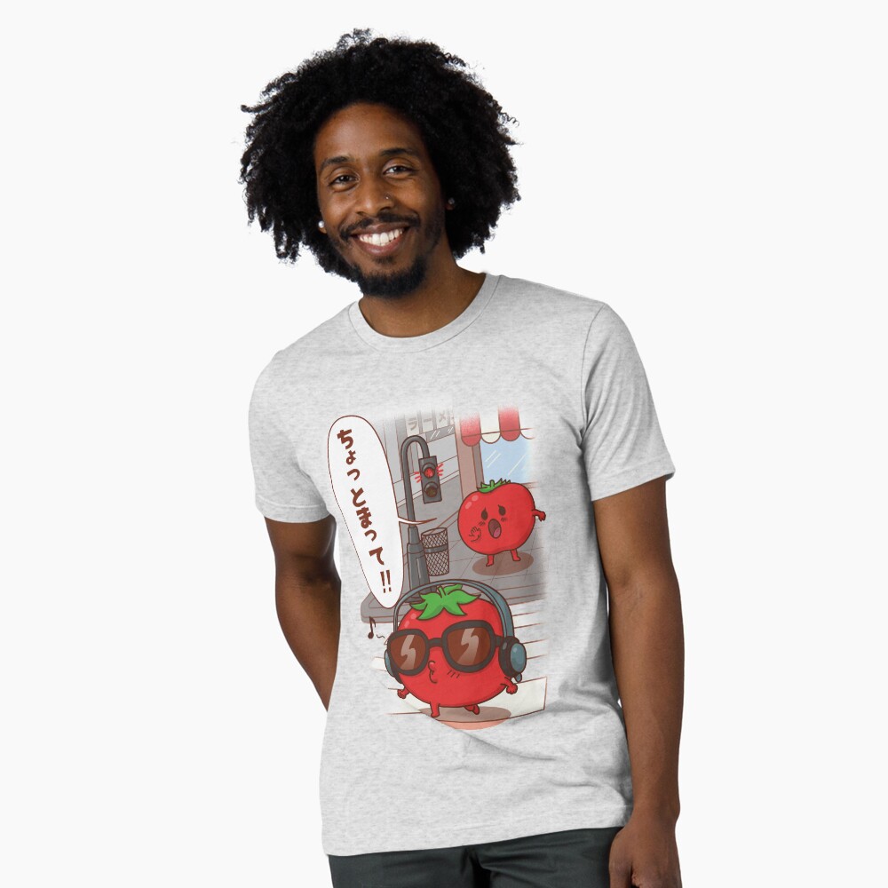 Vista previa del artículo con la obra «Camiseta de tejido mixto», diseñado y vendido por Yoteformo.