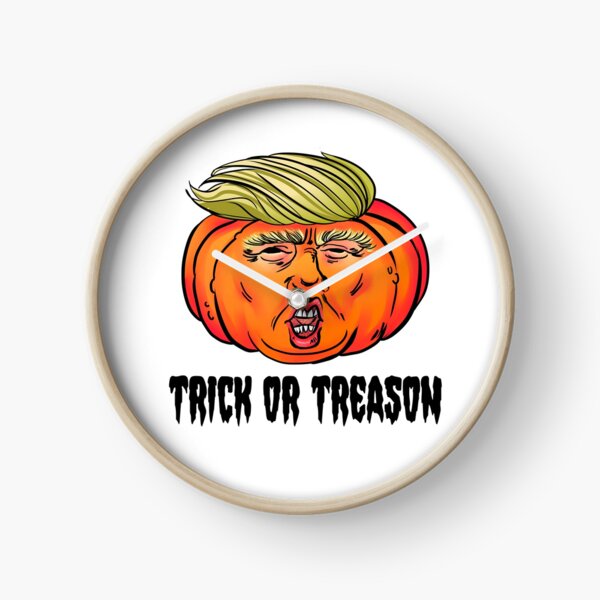 Item preview, Trick or Treason | Anti Trump 2020 | Halloween Pumpkin Trump T-Shirt designed and sold by Pauloemde.