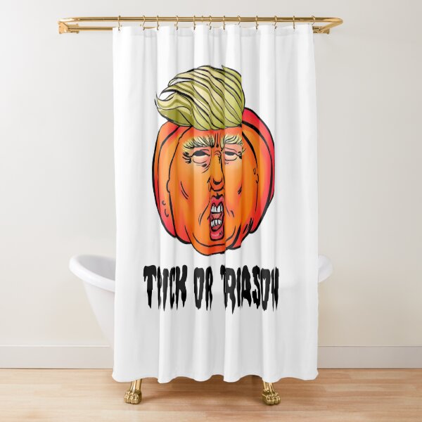 Item preview, Trick or Treason | Anti Trump 2020 | Halloween Pumpkin Trump T-Shirt designed and sold by Pauloemde.