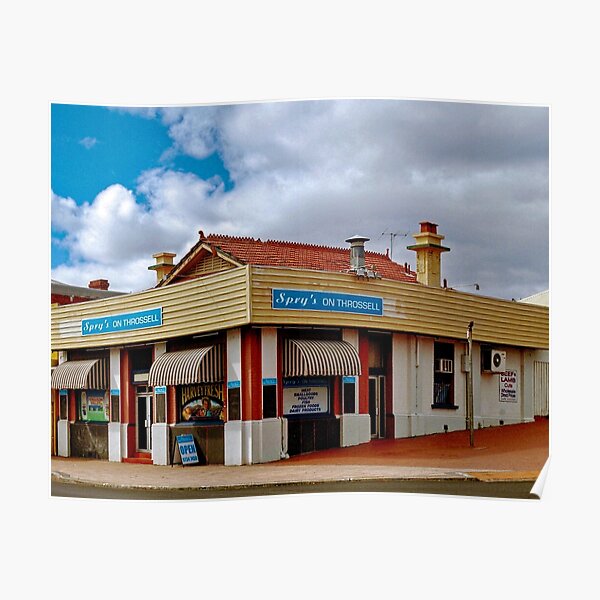 Spry's Butcher Poster