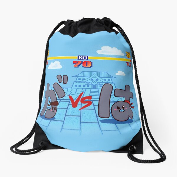 Pelea de partículas en japonés | GA vs WA Mochila saco