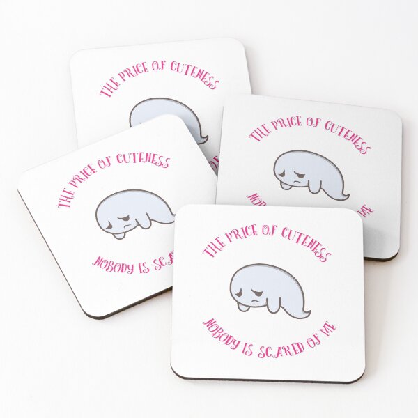 Item preview, The Price of Cuteness Nobody is Scared of Me - Sad Ghost designed and sold by RasterJunkie.