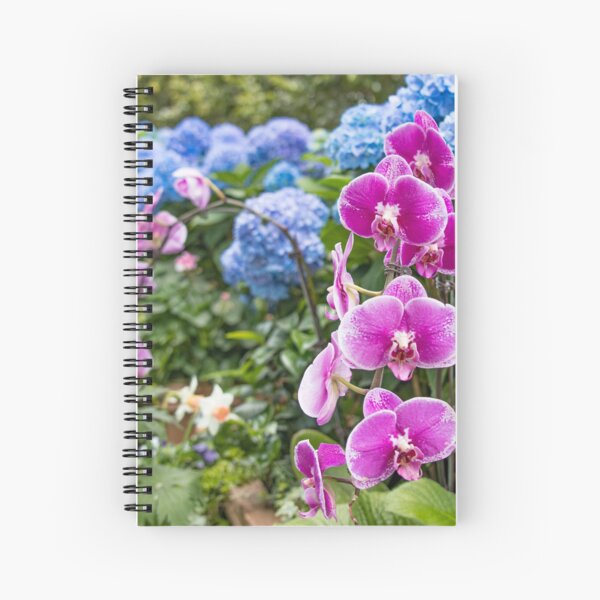 Splendid Orchids Spiral Notebook