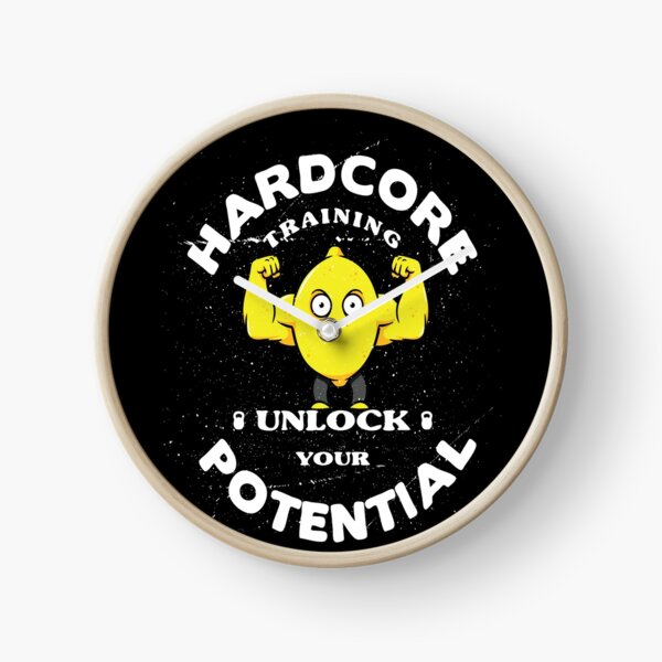 Item preview, Hardcore Training Unlock Your Potential Jacked Lemon Workout Bodybuilding designed and sold by ProjectX23.