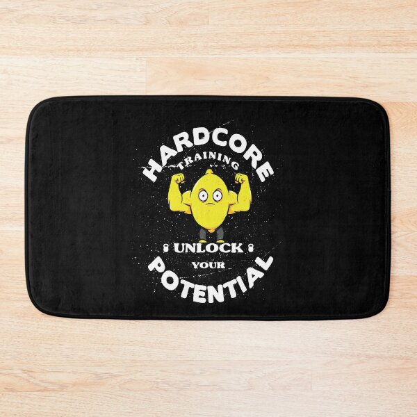 Item preview, Hardcore Training Unlock Your Potential Jacked Lemon Workout Bodybuilding designed and sold by ProjectX23.