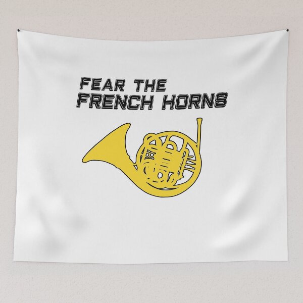 Item preview, French Horn - Fear the French Horns - F Horn gift designed and sold by HEJAshirts.