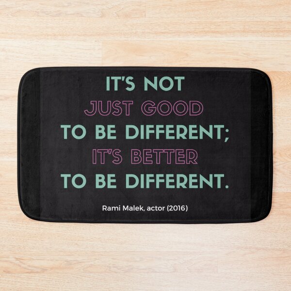 Item preview, Be Different like Malek designed and sold by Pinkaudi.