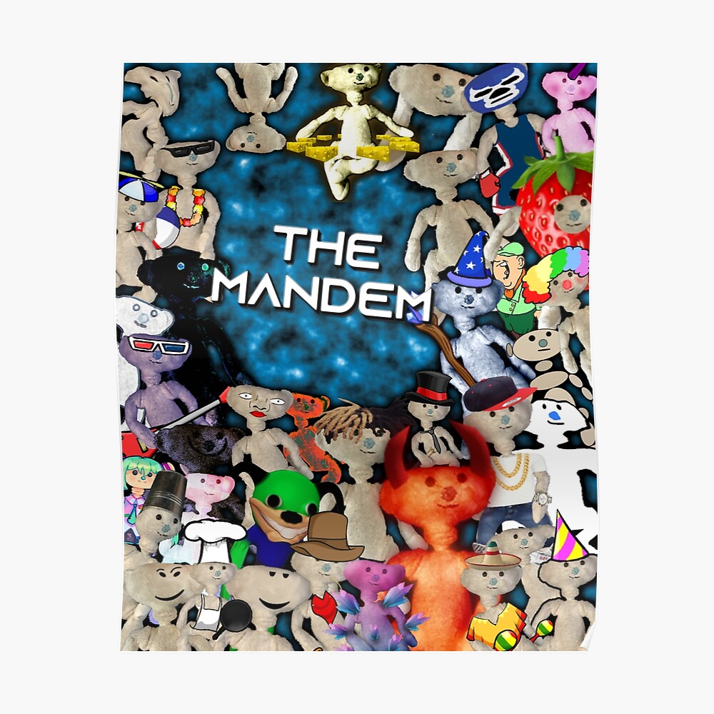 The Mandem Bear Sticker By Cheedaman Redbubble - roblox bear sam fanart