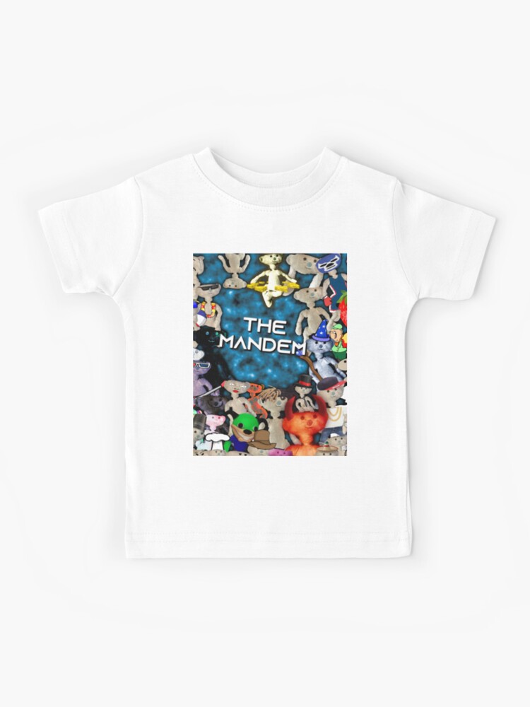 The Mandem Bear Kids T Shirt By Cheedaman Redbubble