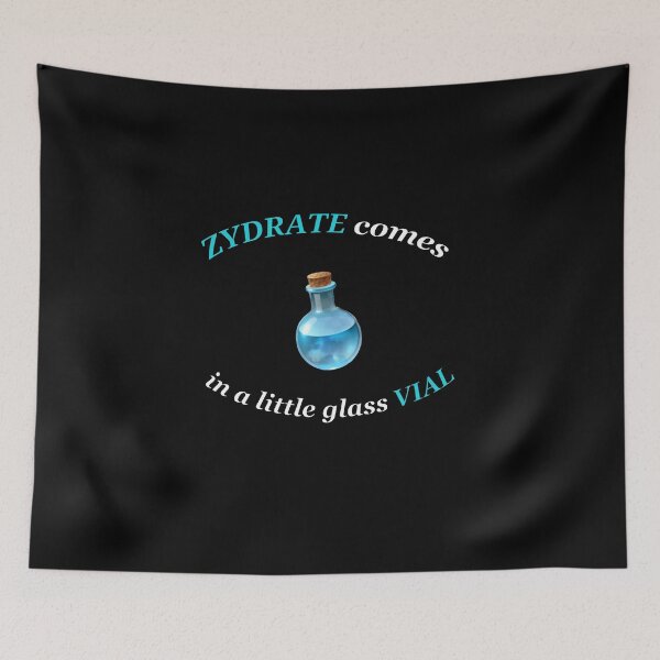 Item preview, Zydrate comes in a little glass vial! designed and sold by Meme Fandom.