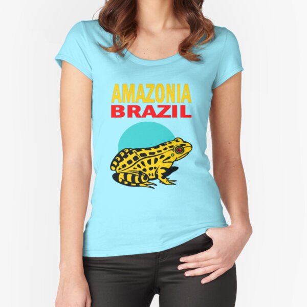 AMAZONIA, BRAZIL Fitted Scoop T-Shirt