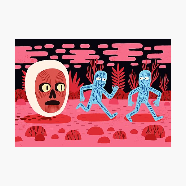 Running from Nightmares Photographic Print