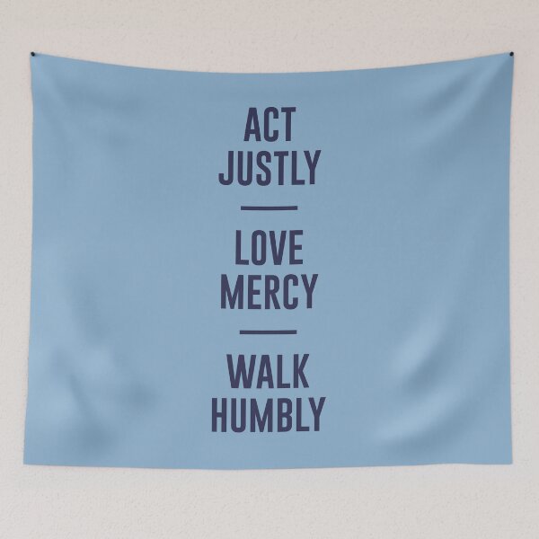 Item preview, Act Justly, Love Mercy, Walk Humbly designed and sold by elizaldesigns.