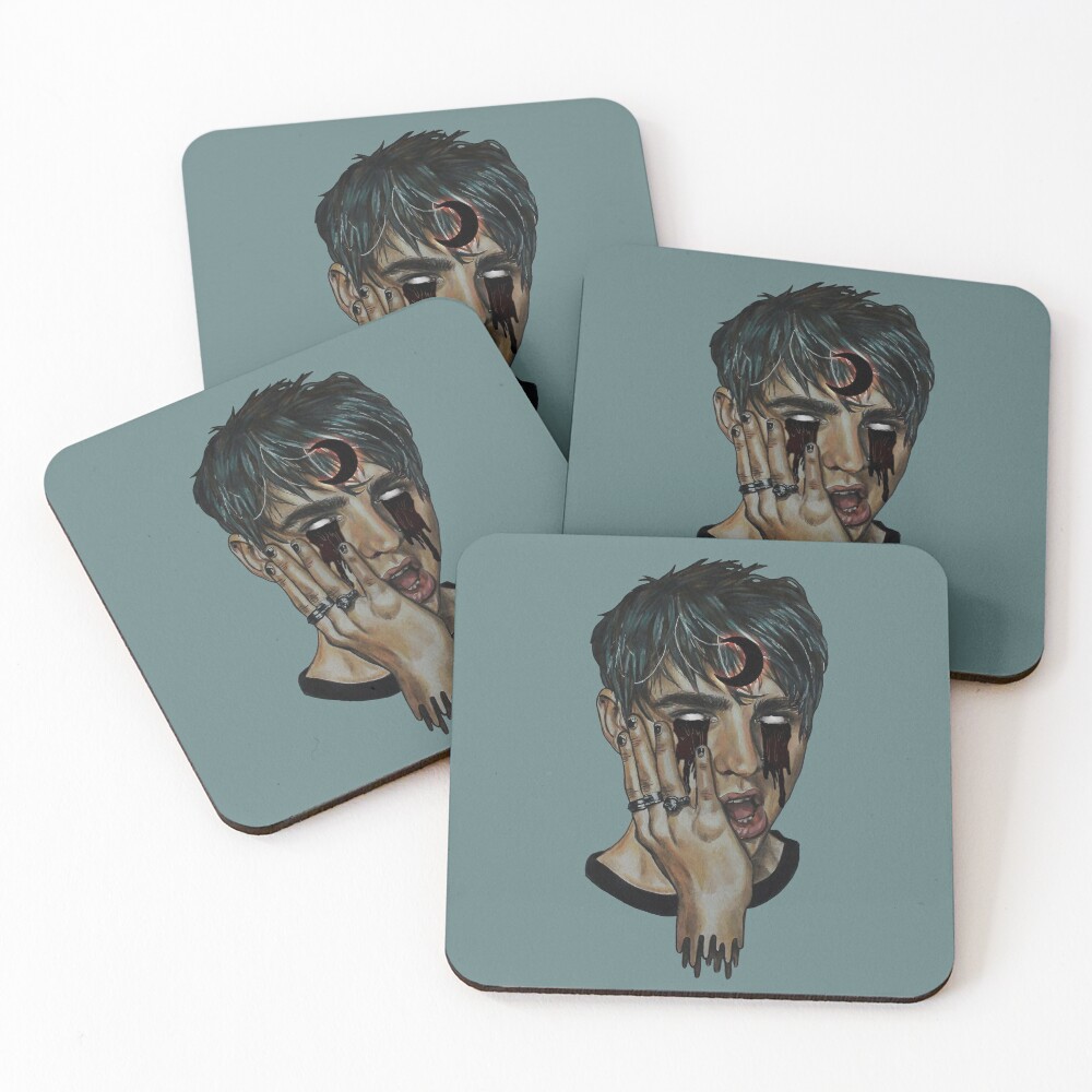 Item preview, Coasters (Set of 4) designed and sold by devanonbread.