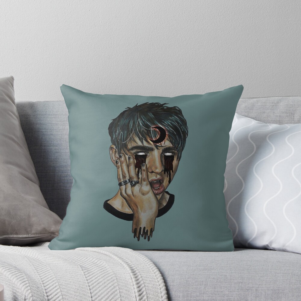 Item preview, Throw Pillow designed and sold by devanonbread.